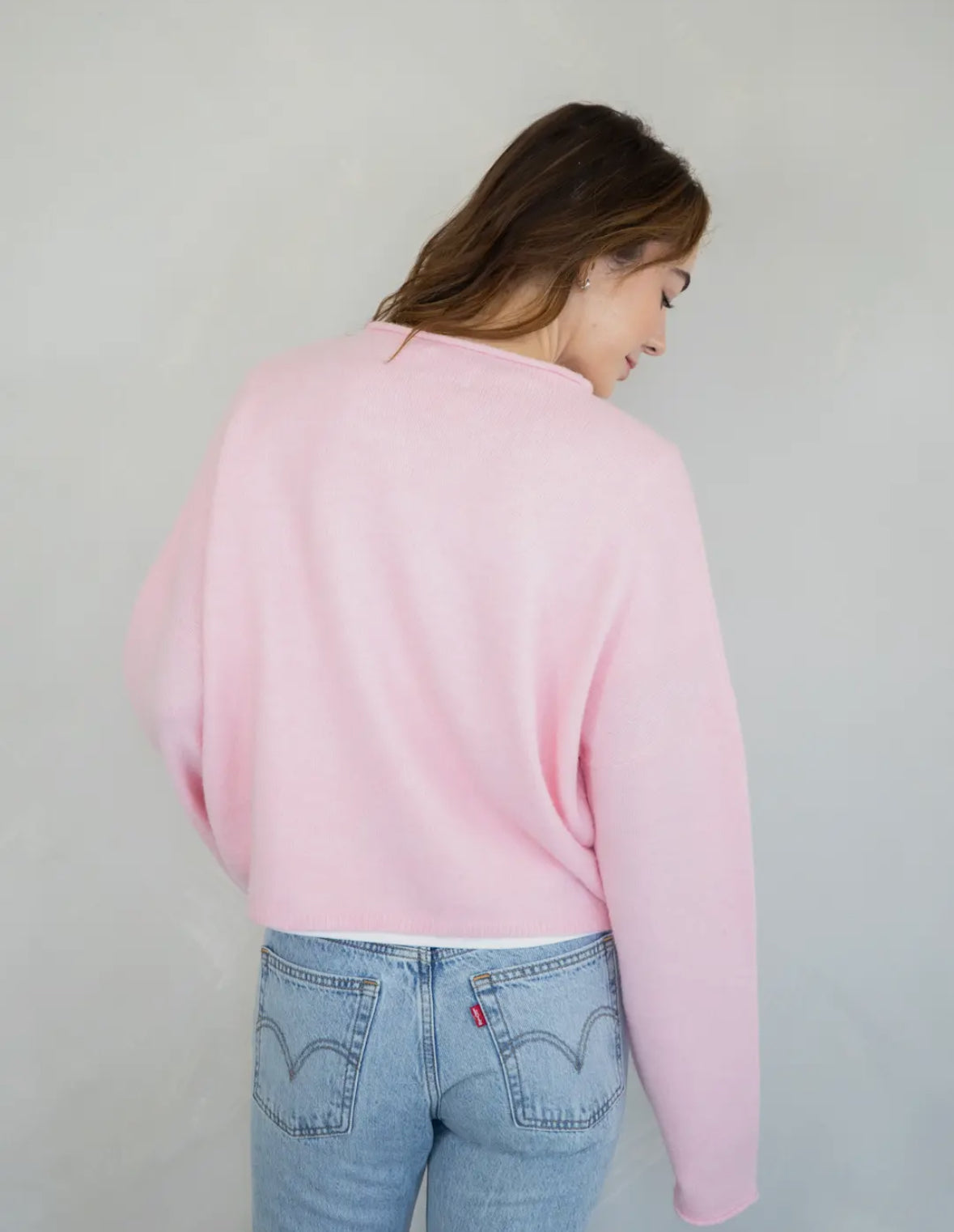 Ashtyn Cardigan - Baby Pink