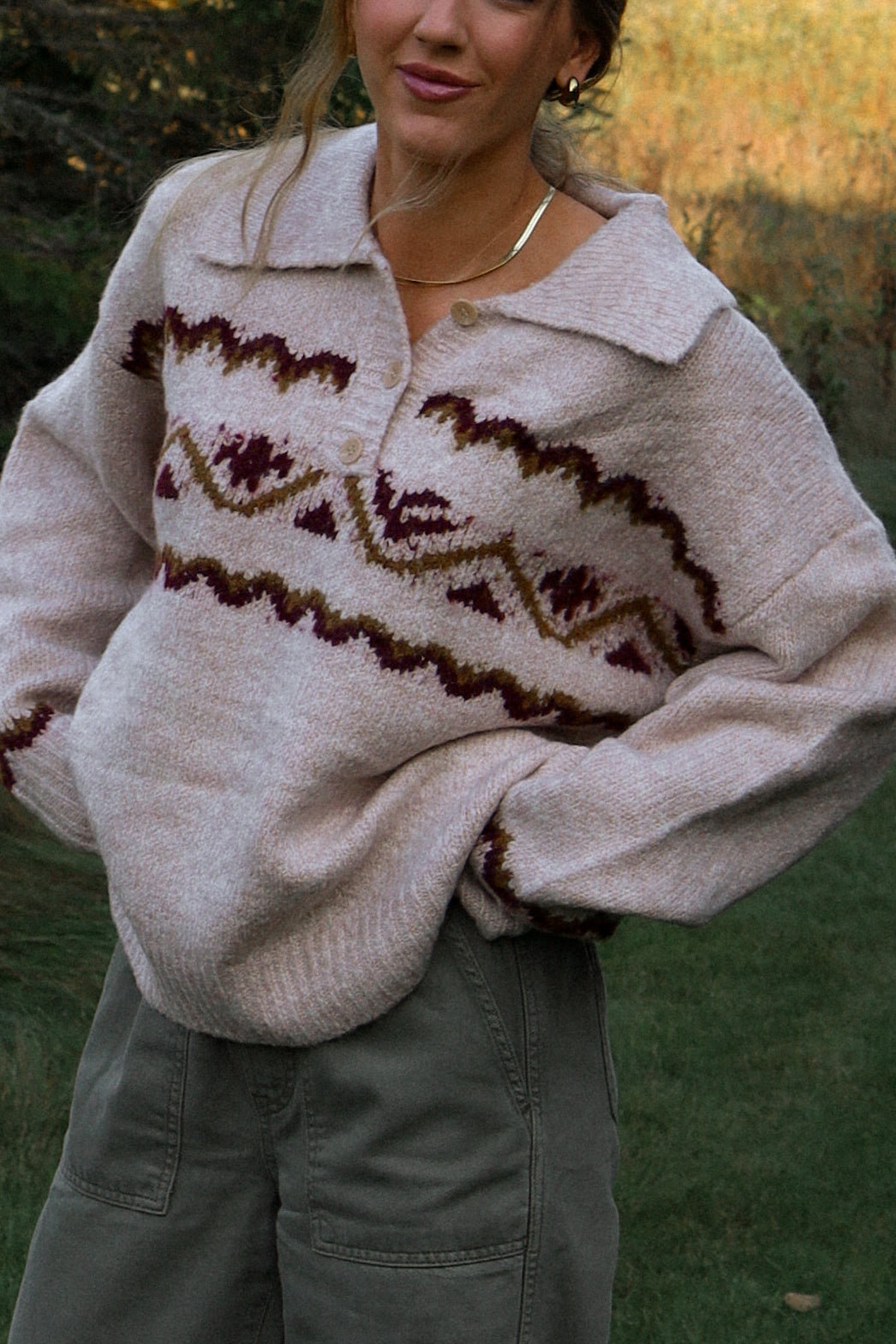 On Mountain Time Sweater