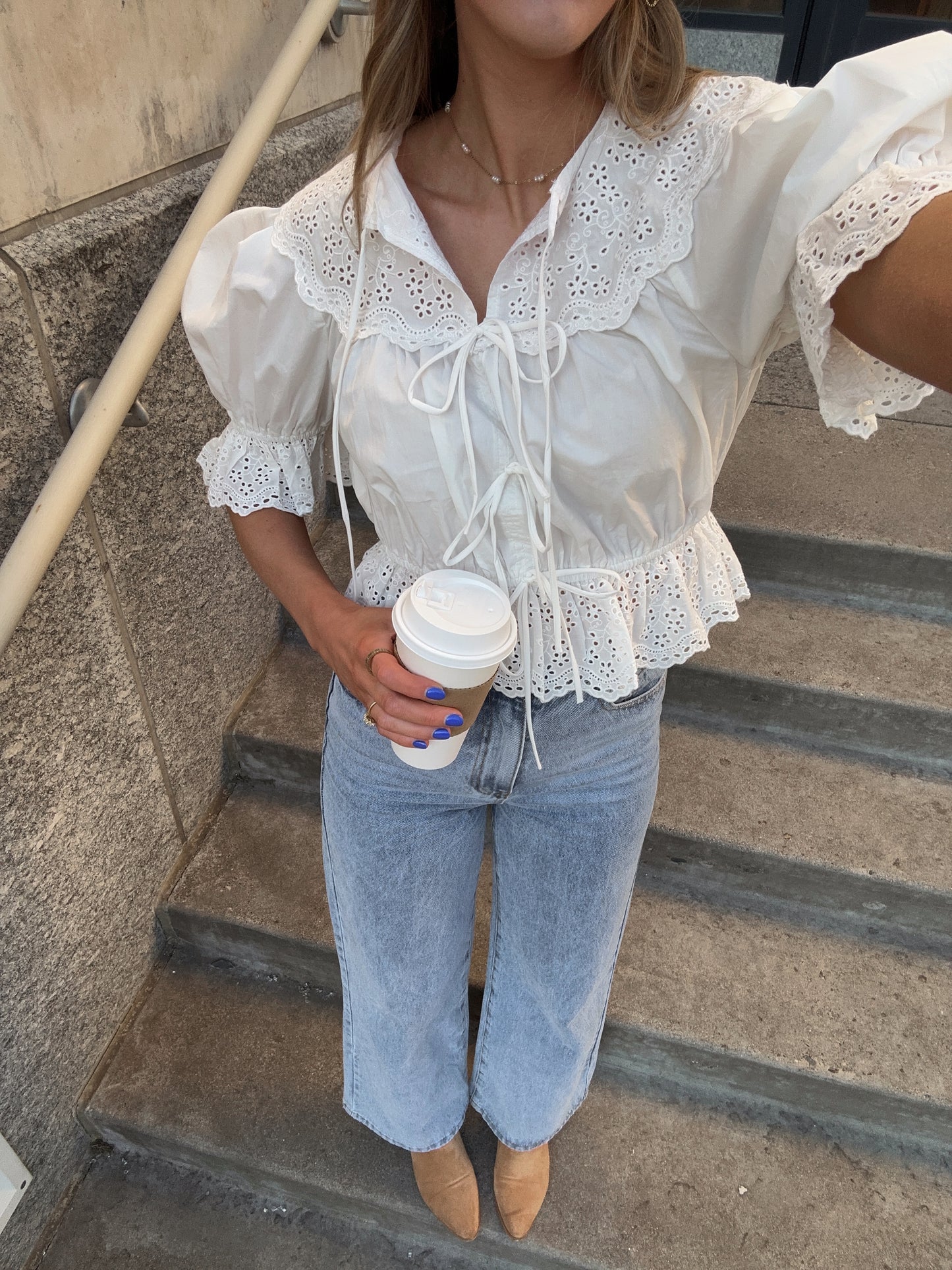 Emilie Top - White