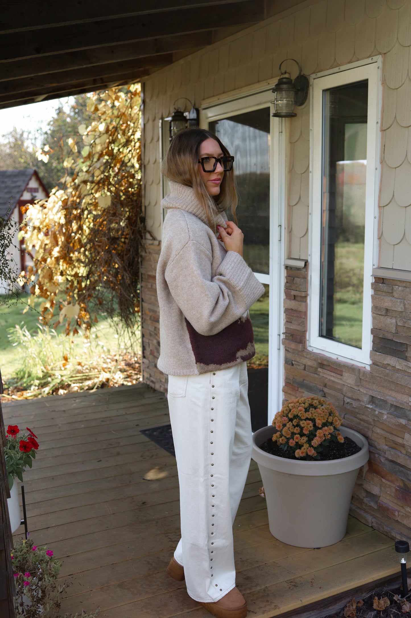 Cinnamon Swirl Sweater
