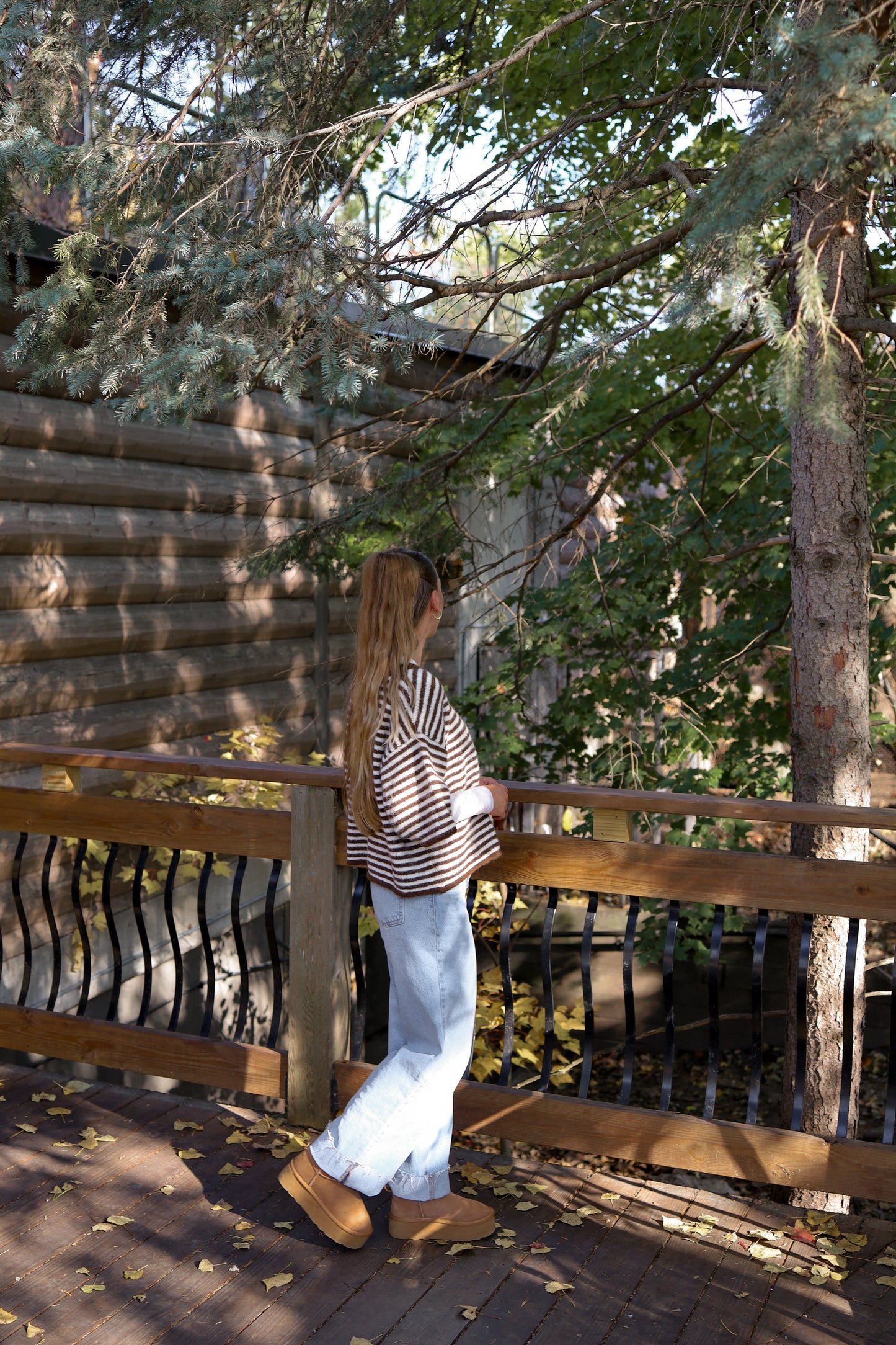 Brielle Cardigan - Striped