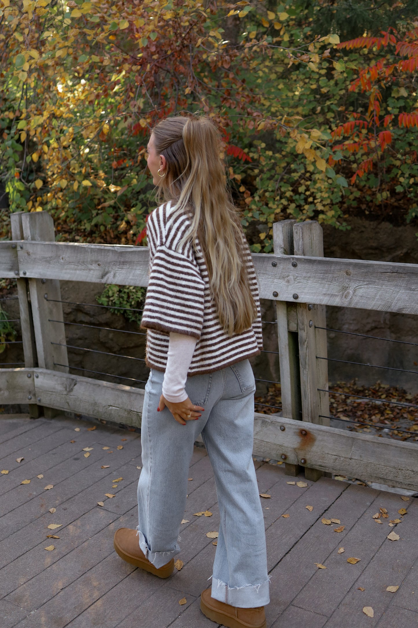 Brielle Cardigan - Striped