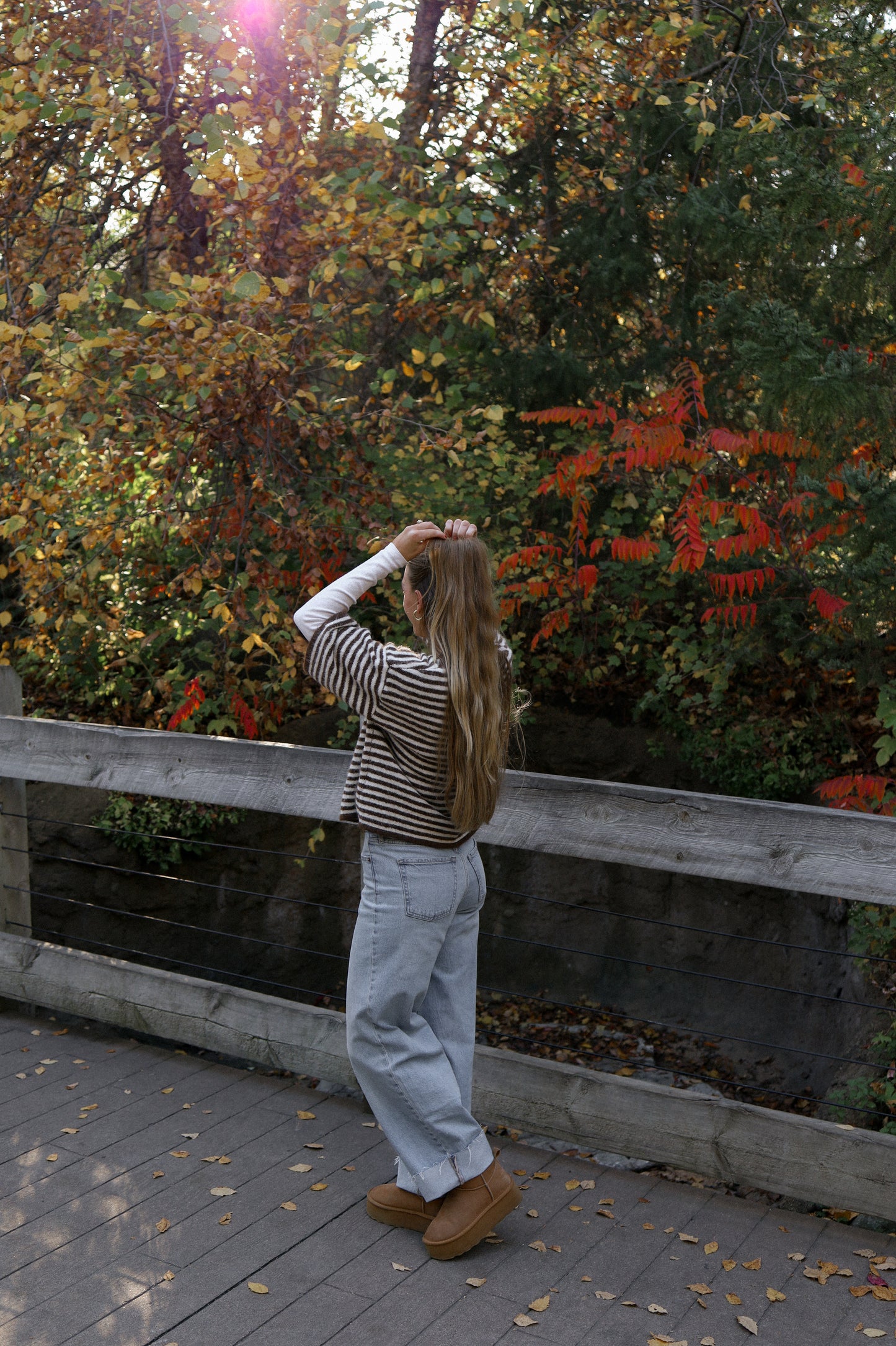 Brielle Cardigan - Striped