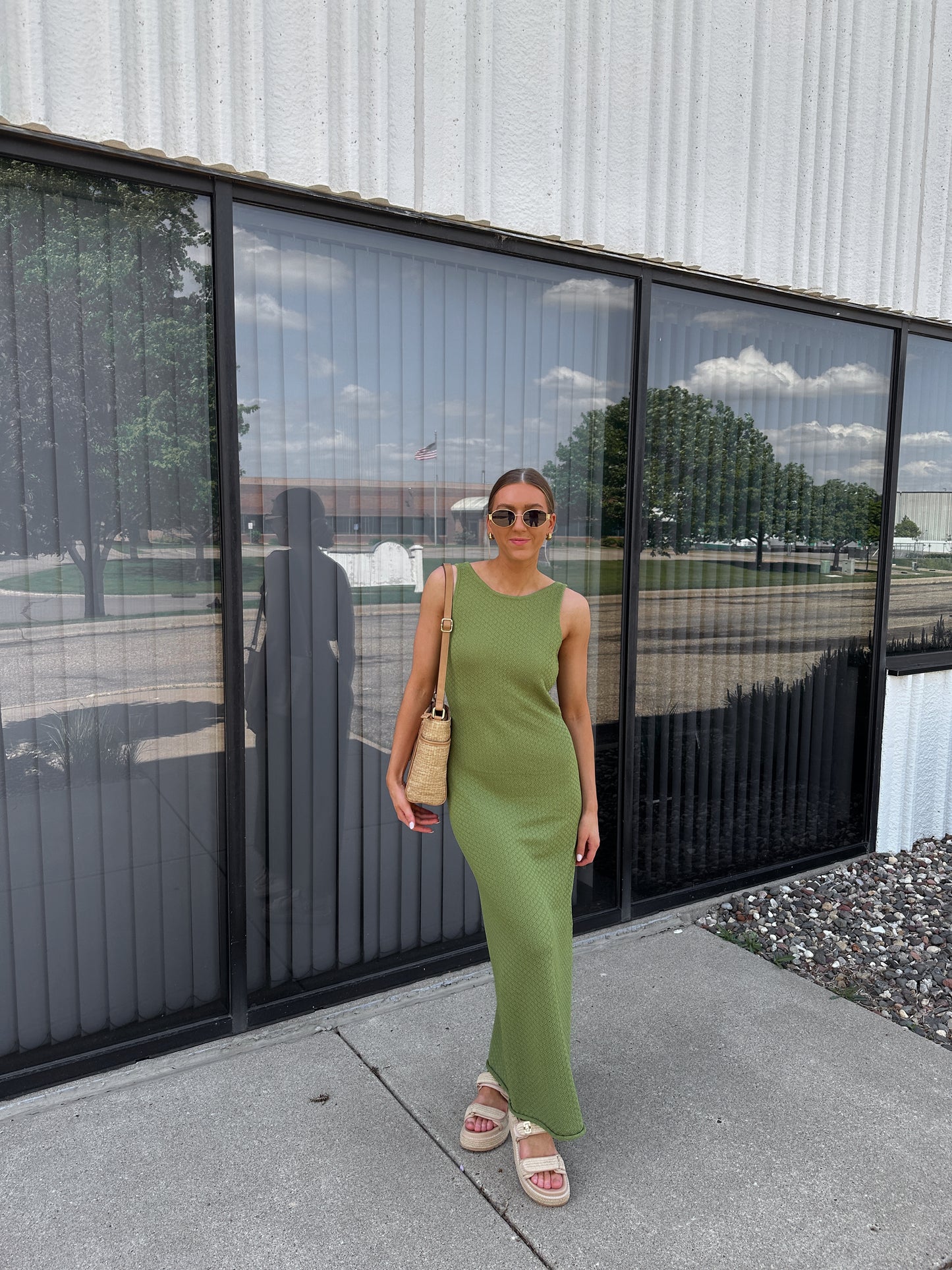 Matcha Knit Dress