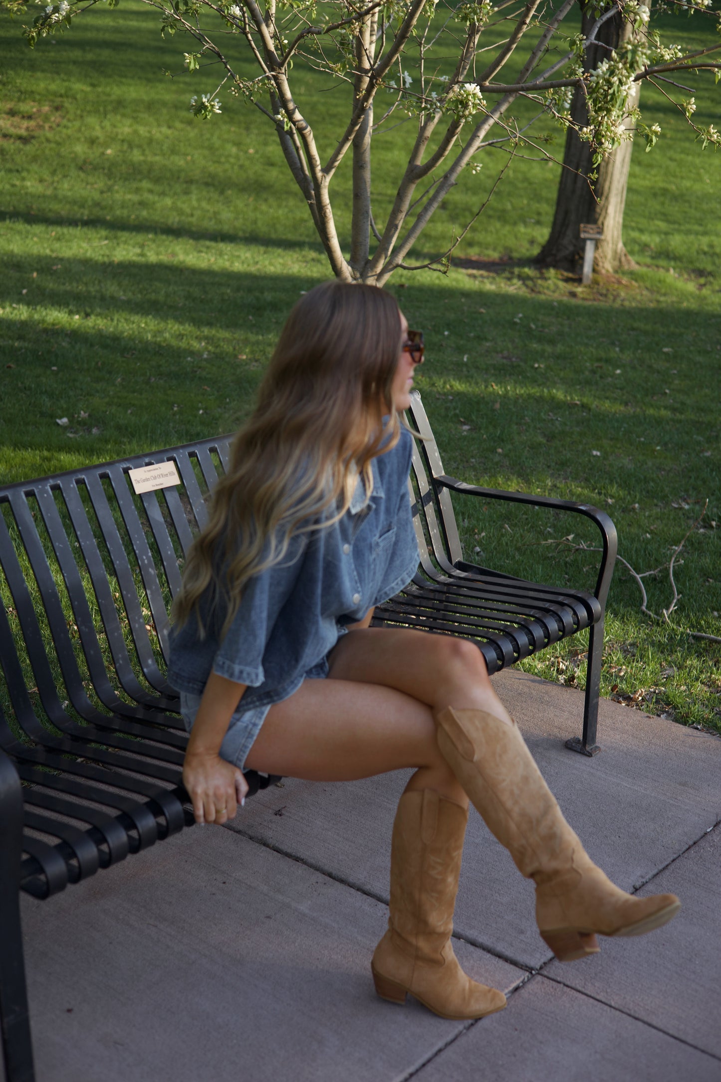 Callahan Denim Top