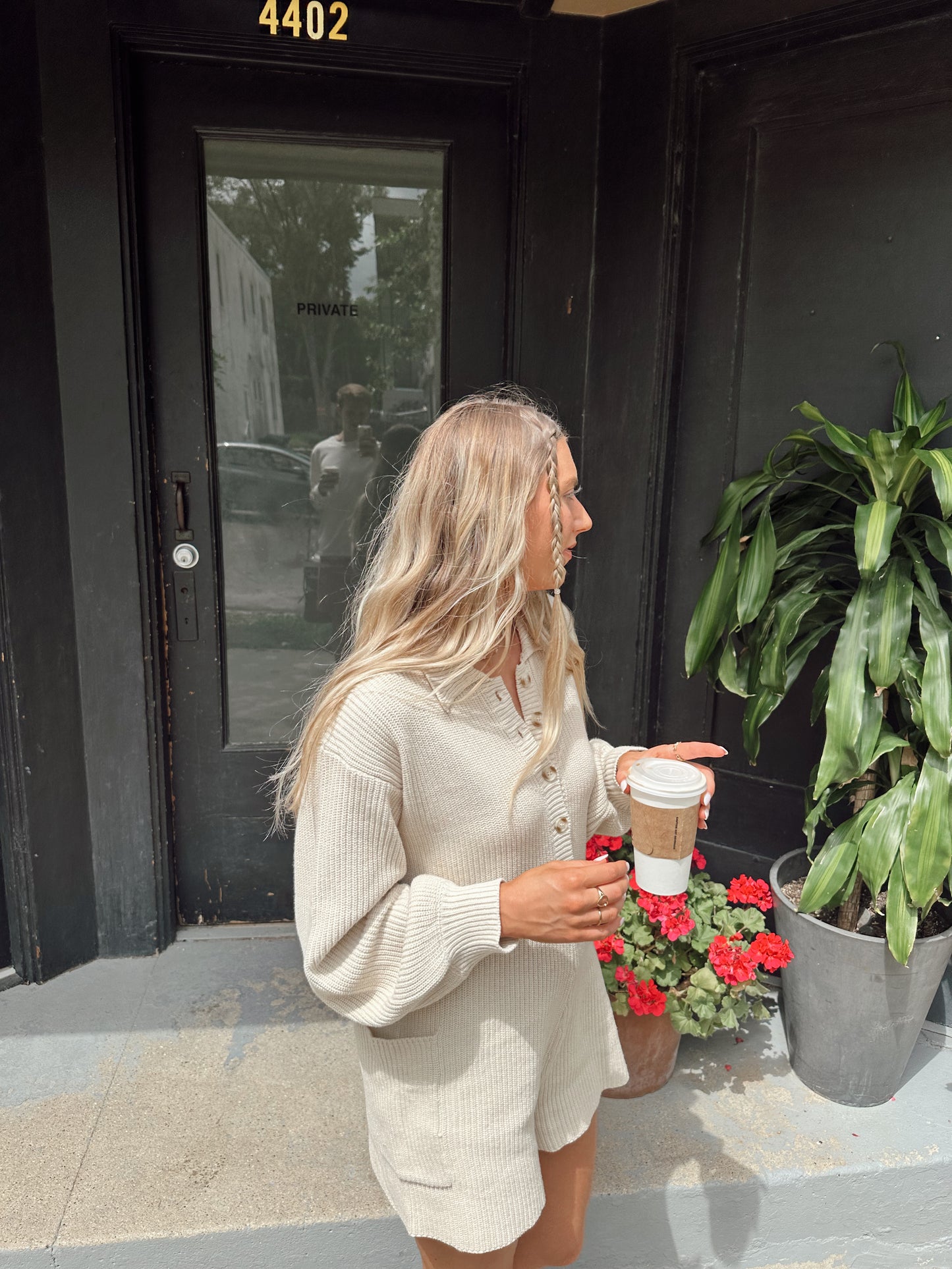 Stella Romper - Cream (RESTOCKED!)