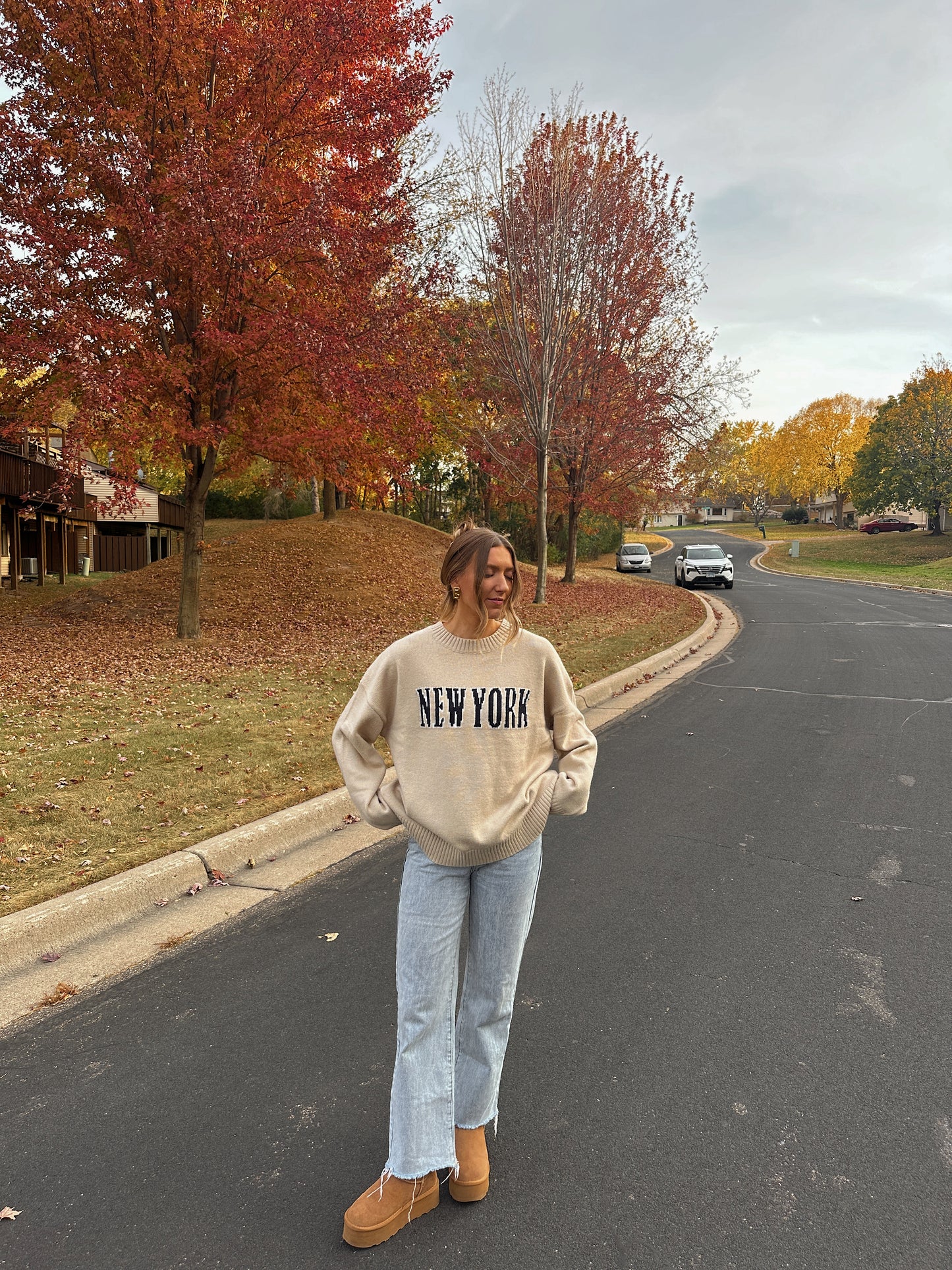 Brooklyn Baby Sweater - Cream