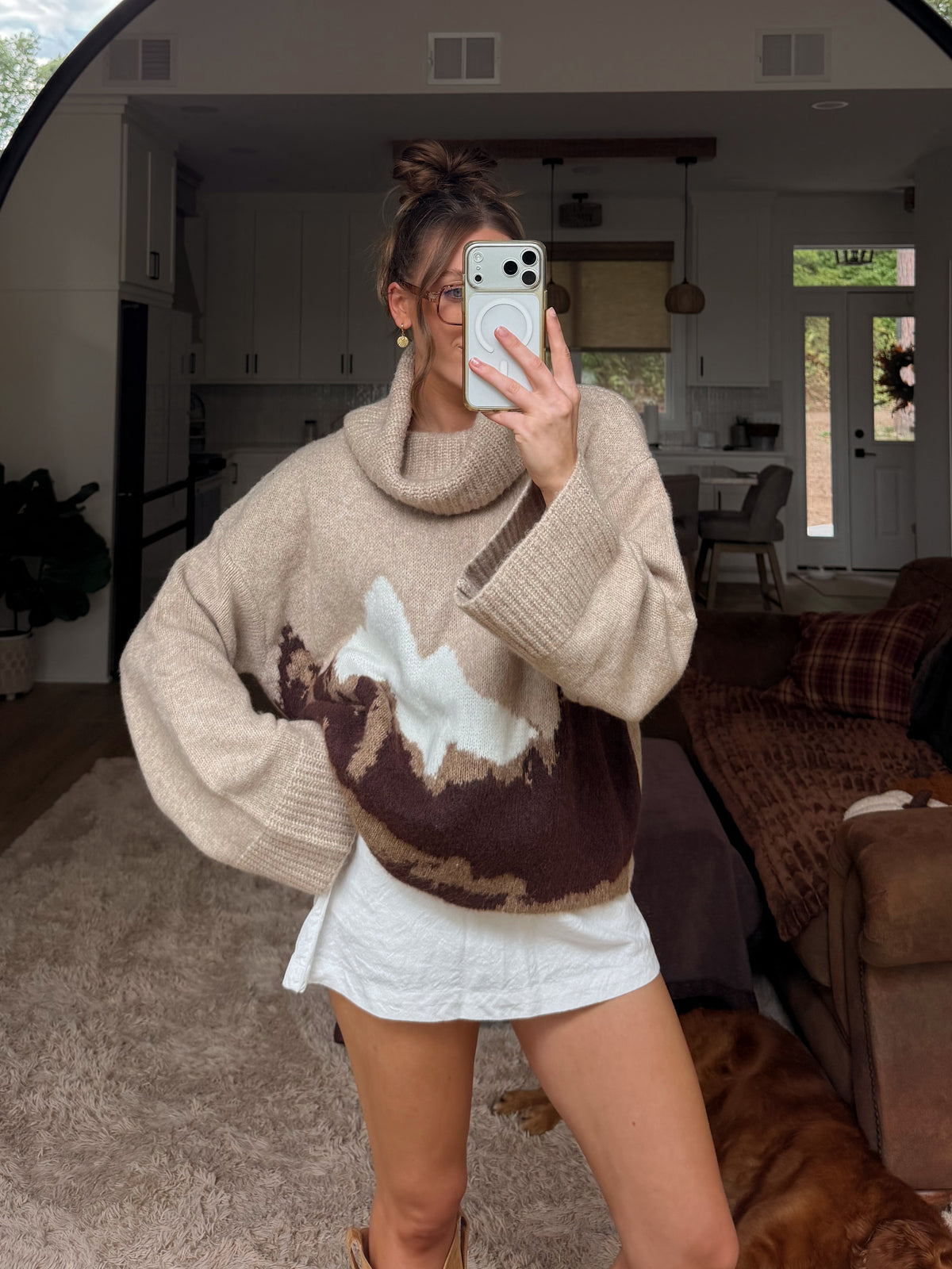 Cinnamon Swirl Sweater