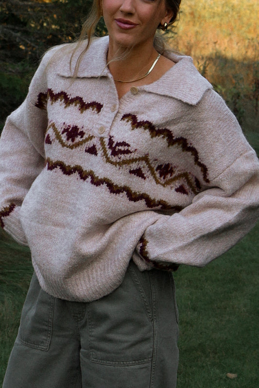 On Mountain Time Sweater