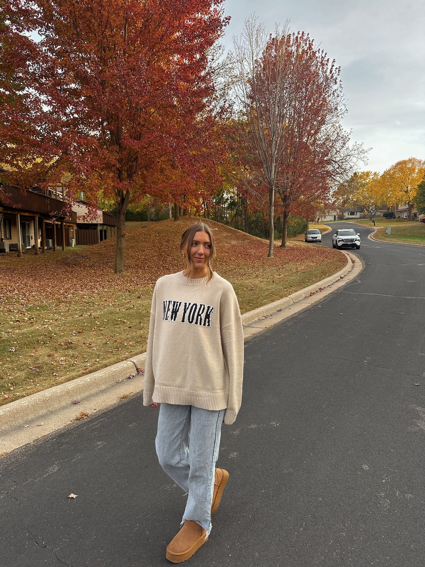 Brooklyn Baby Sweater - Cream