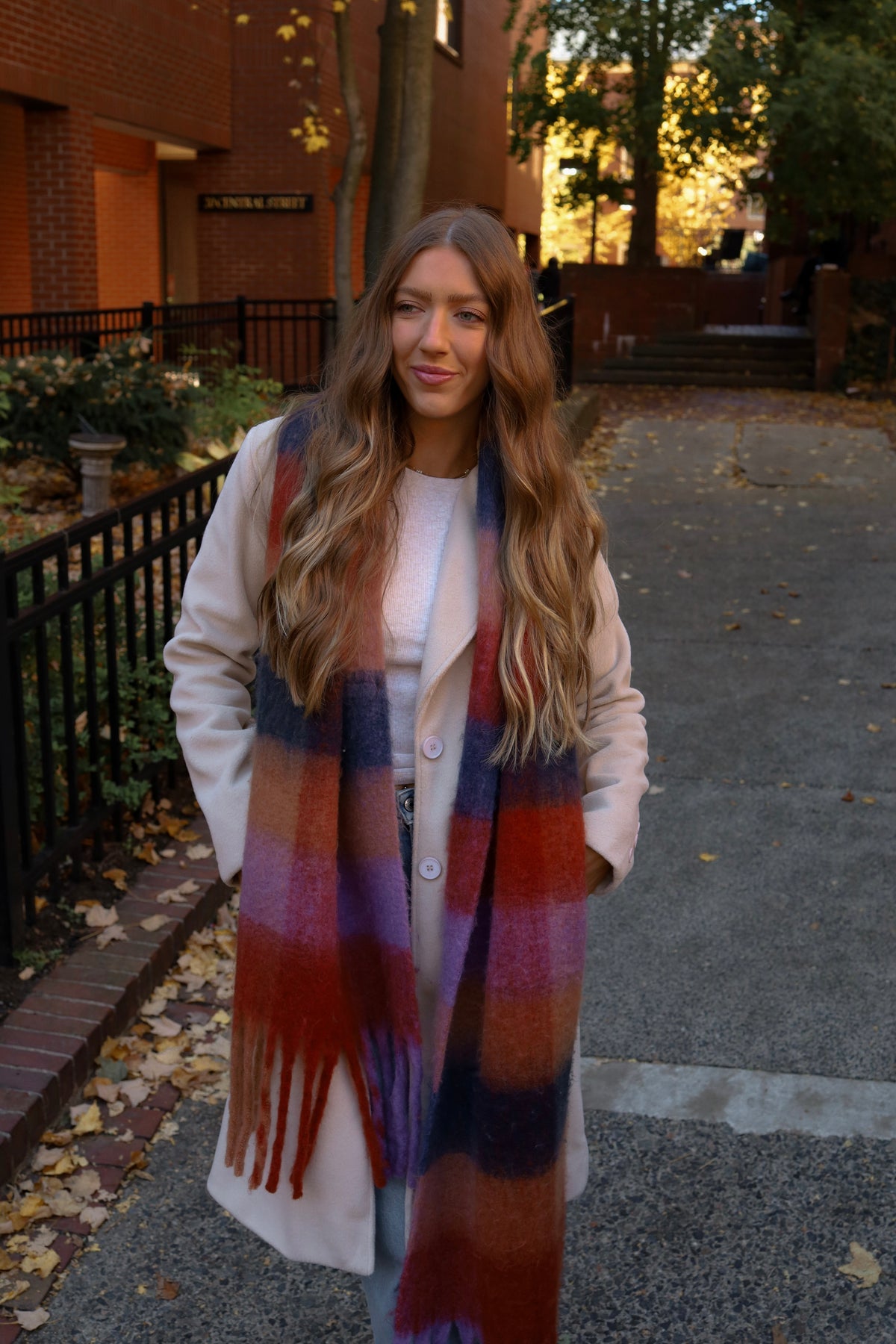 Delphine Scarf - Red (RESTOCK 3)