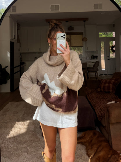 Cinnamon Swirl Sweater