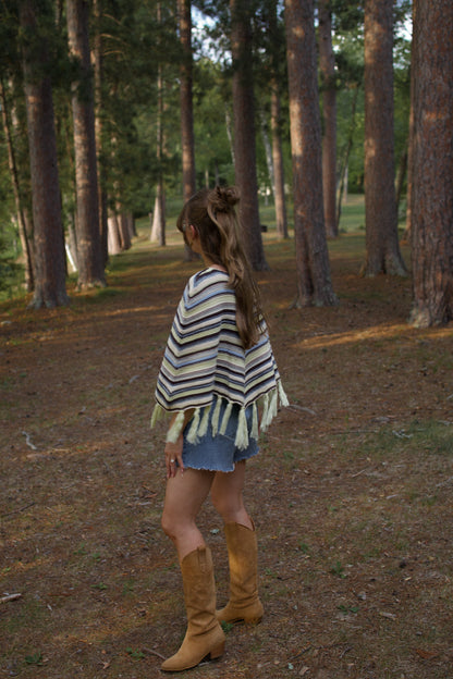Etta Knit Poncho