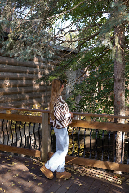 Brielle Cardigan - Striped