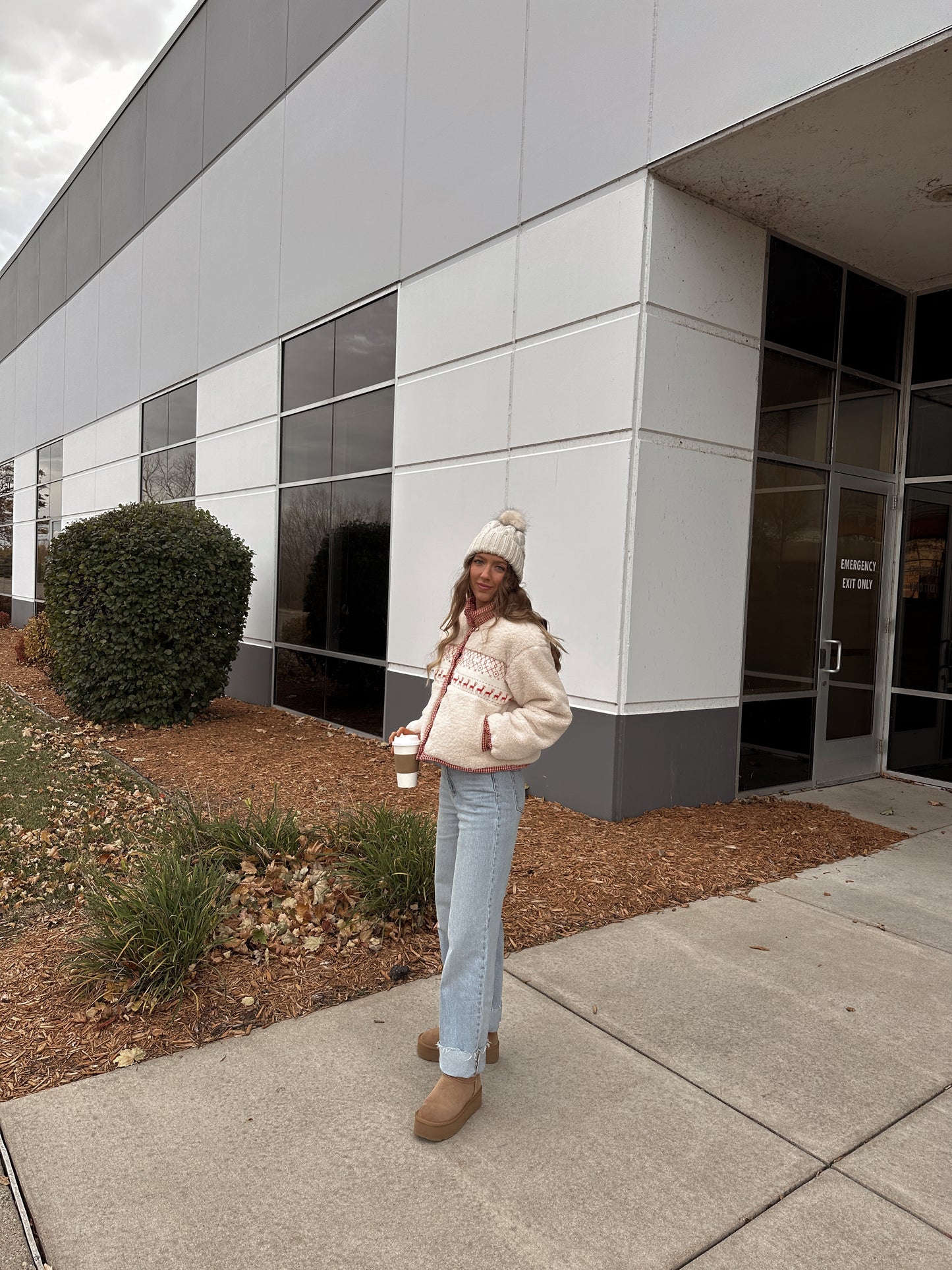 Frosted Sherpa Jacket