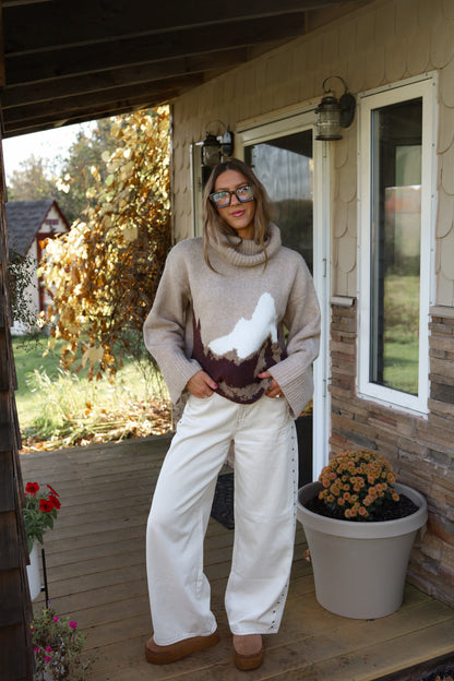 Cinnamon Swirl Sweater