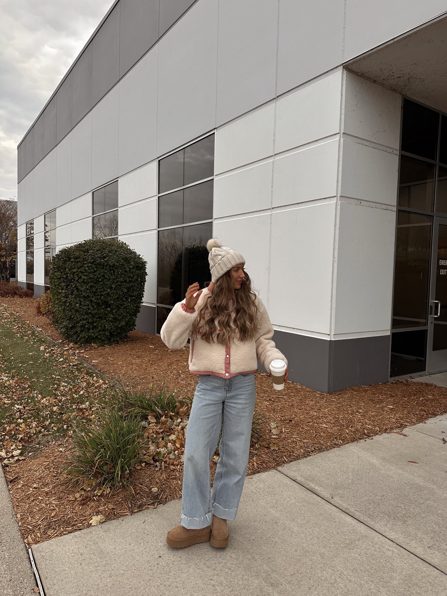 Frosted Sherpa Jacket