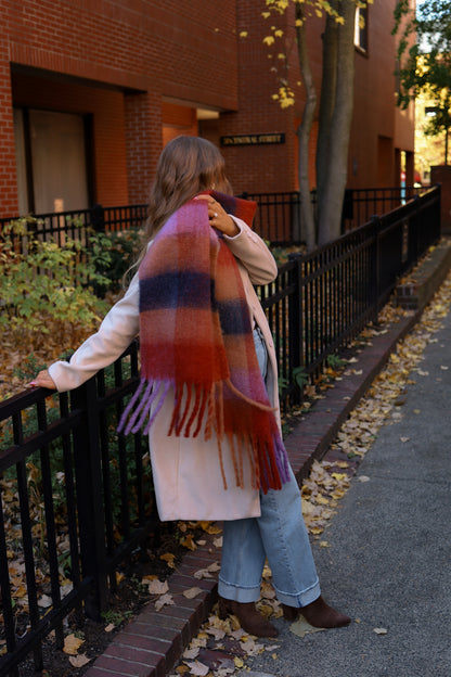 Delphine Scarf - Red (RESTOCK 3)