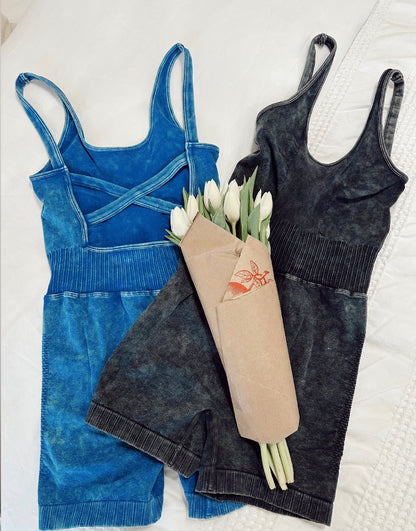 Brynn Romper - Black
